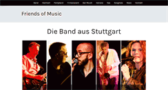 Desktop Screenshot of friends-of-music.de