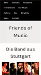 Mobile Screenshot of friends-of-music.de